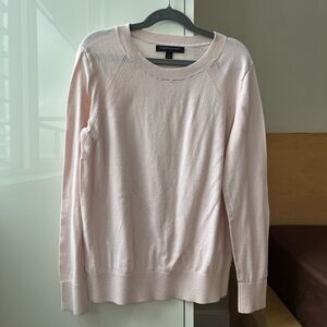 Banana Republic Light Pink Crewneck Sweater - Small Petite